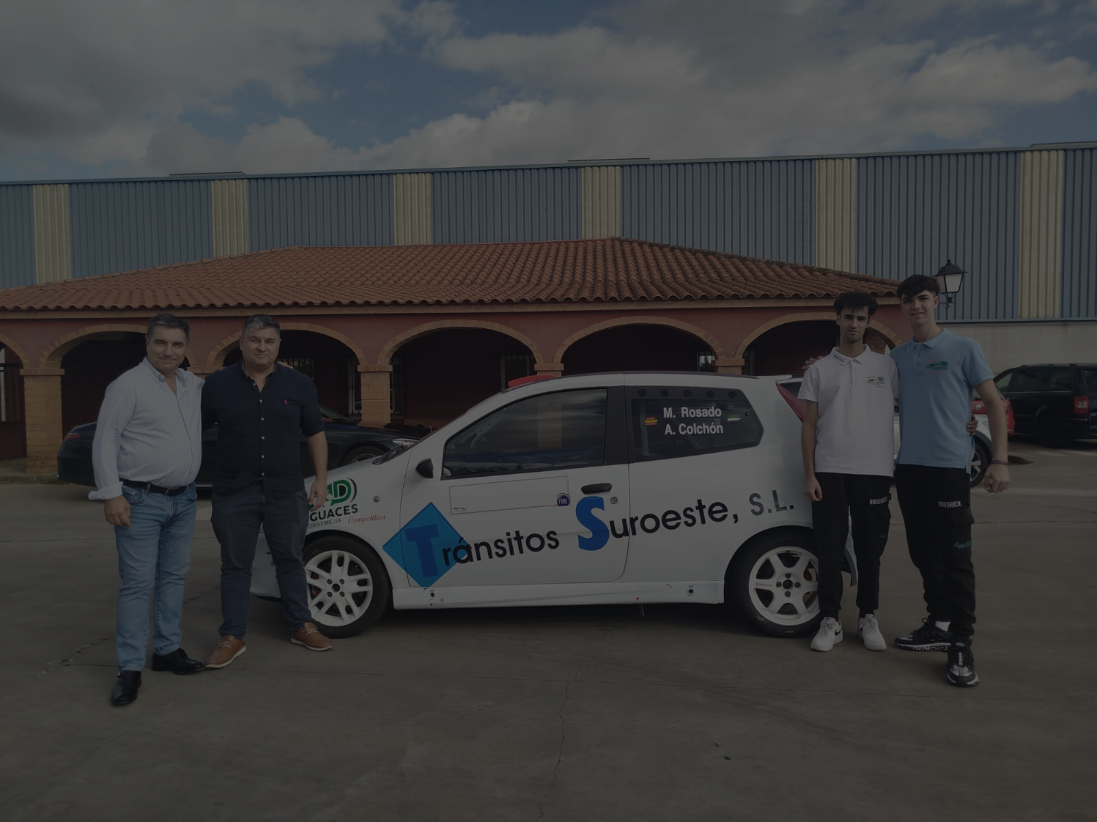 Tránsitos Suroeste: Patrocinador oficial de Marcos Racing en el VI RallySprint de Salvaleón